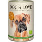 dog's love umido tacchino biologico cane